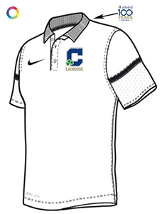 Custom Cathedral Boy's Lacrosse Team Issue Polo Empire
