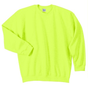 Crewneck Sweatshirt w/logo Safety Yellow