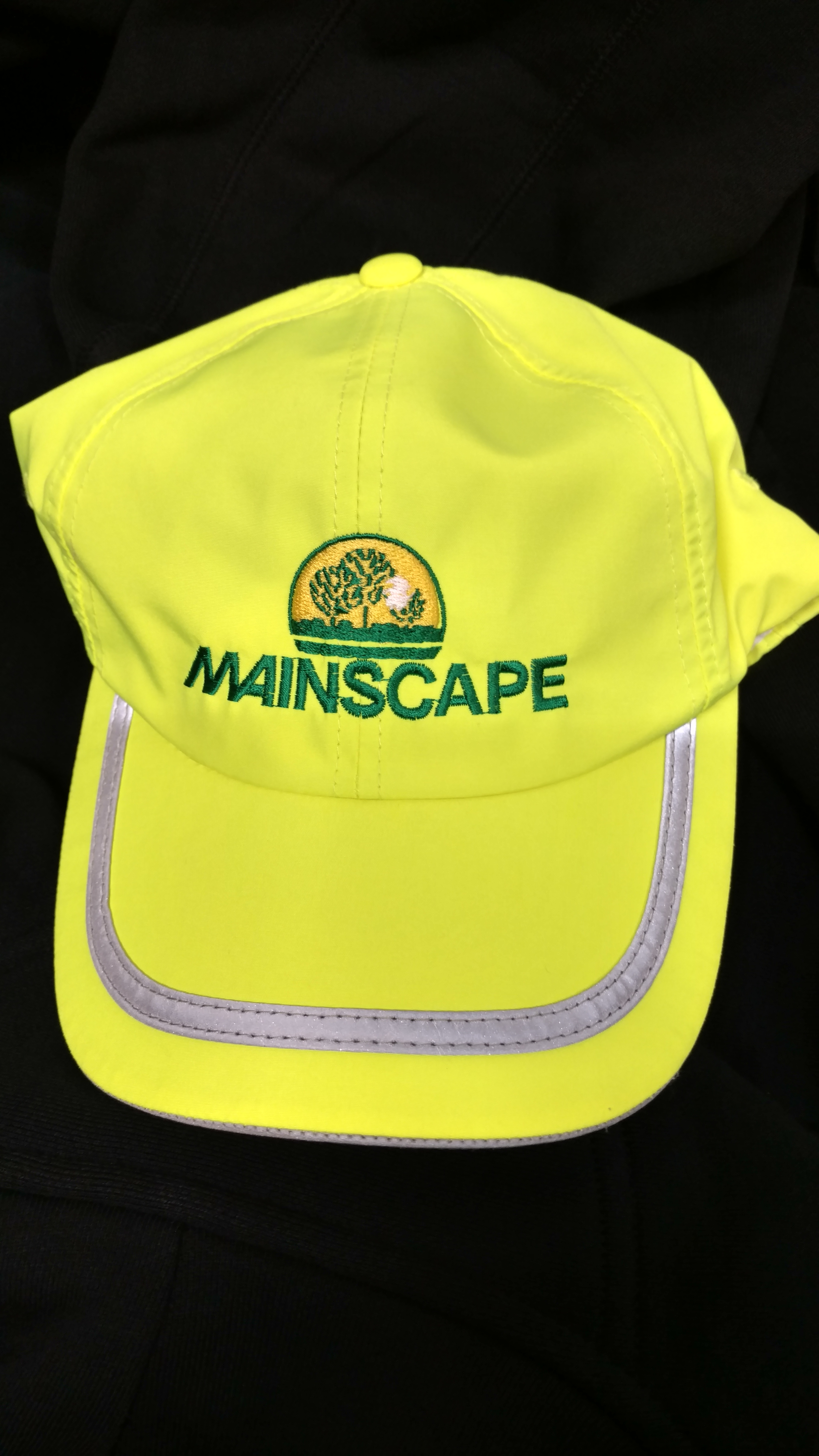Safety Yellow Cap w/logo