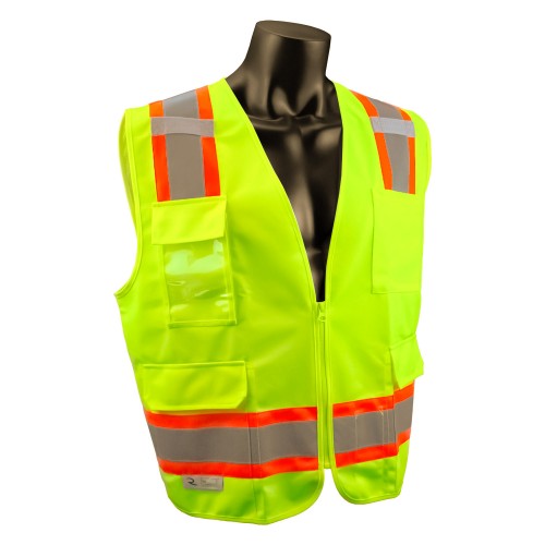  Safety Vest Yellow w/logo