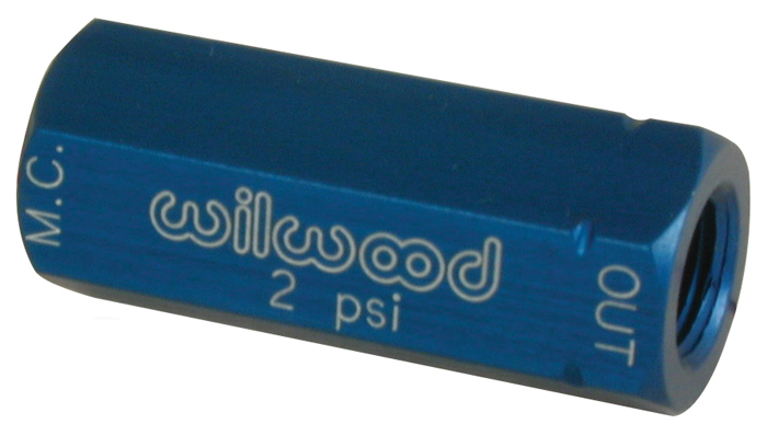 260-1874 - Wilwood 2 lb Residual Pressure Valve