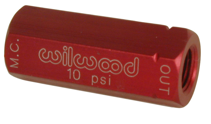 260-1876 - Wilwood 10 lb Residual Pressure Valve