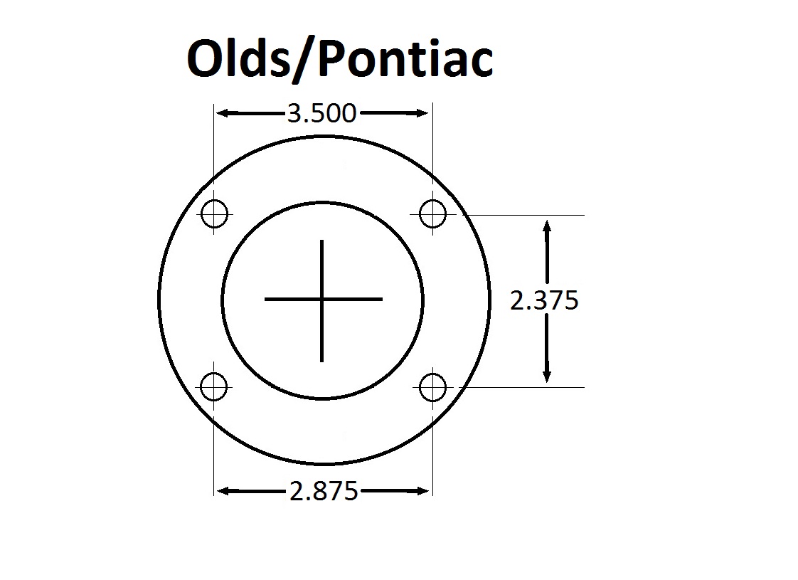 Olds/Pontiac (2.91 Offset)
