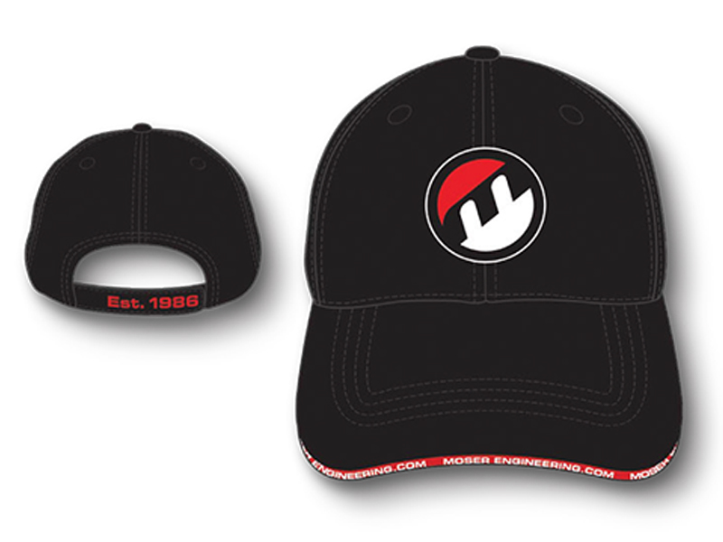 Hat 05 - Black Hat w/red trim