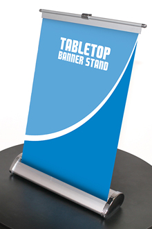 Breeze Table Top Banner Stand