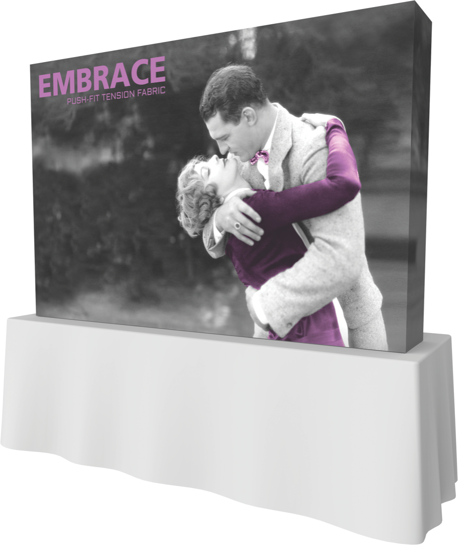 Embrace 3x2 front graphic with endcaps 