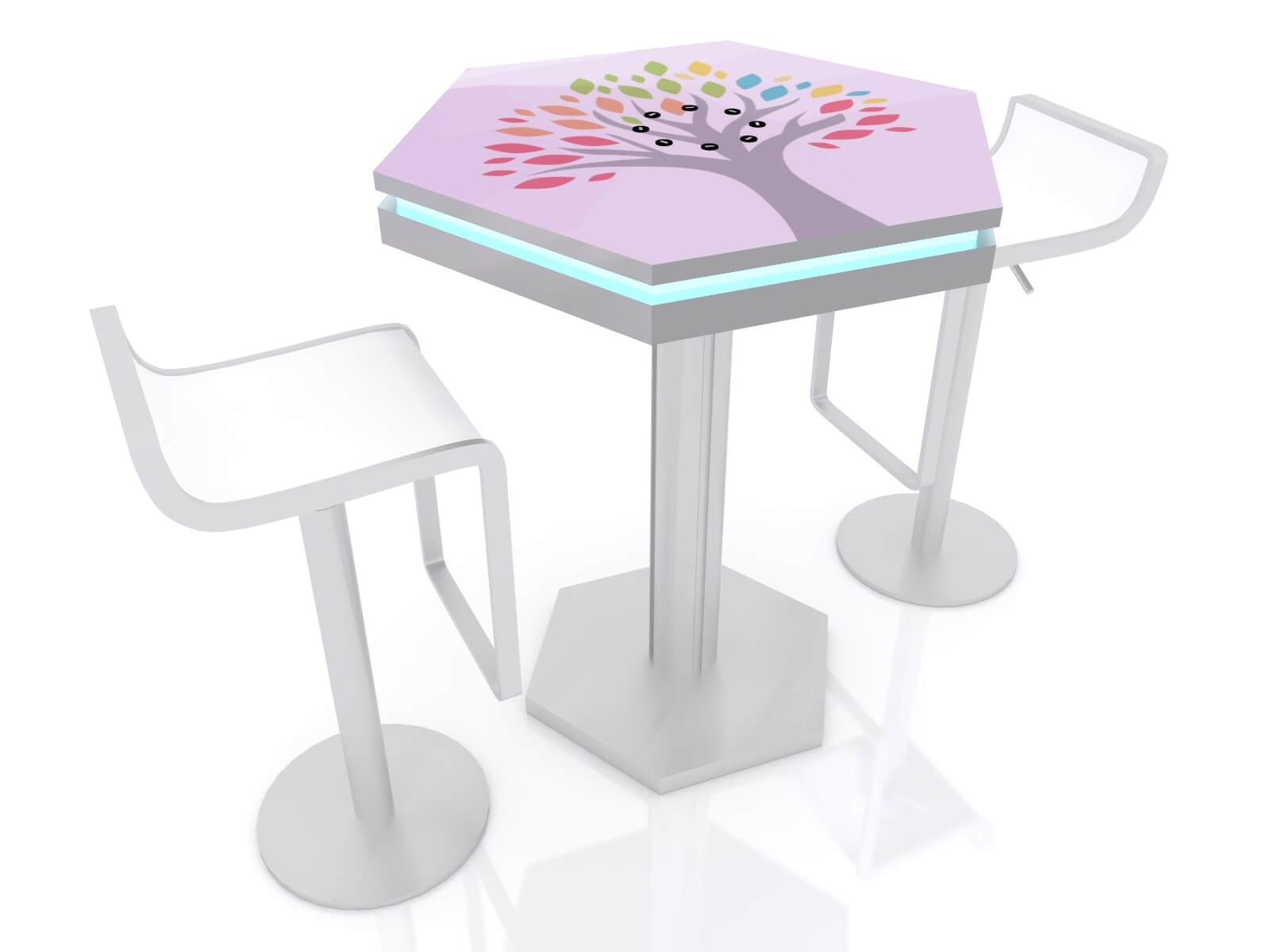 MOD-1450 Charging Bistro Table