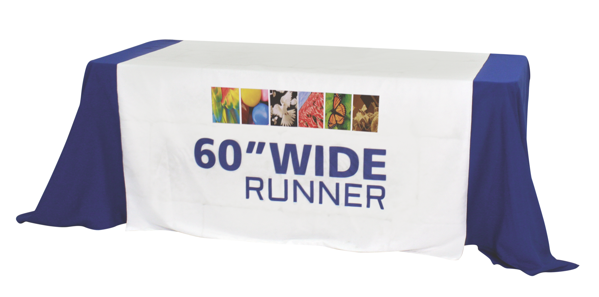 Premium Dye Sub 60" Table Runner Full