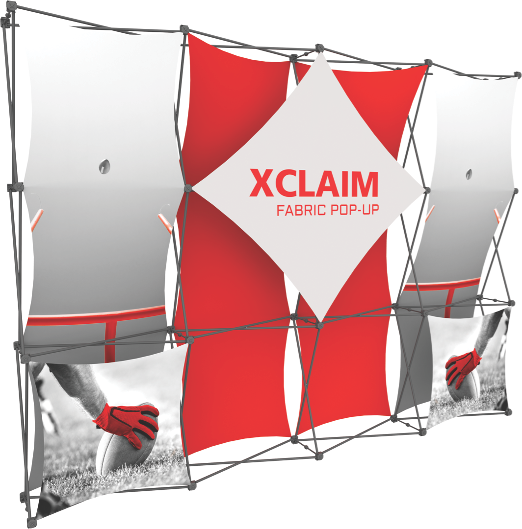 Xclaim Fabric Popup 4x3 Kit 1