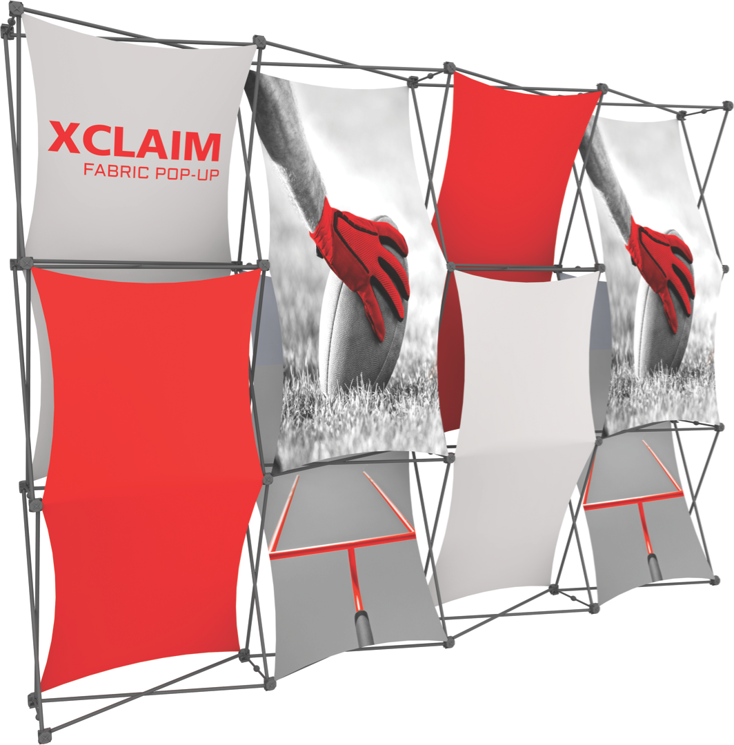 Xclaim Fabric Popup 4x3 Kit 3