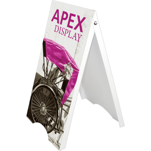 APEX A-FRAME DISPLAY STAND SIGN
