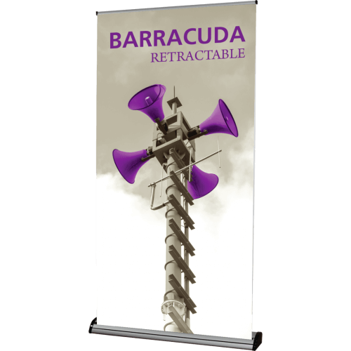 BARRACUDA 1200 RETRACTABLE BANNER STAND