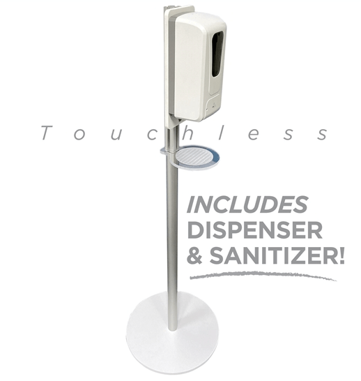Twist Touchless Hand Sanitizer Stand
