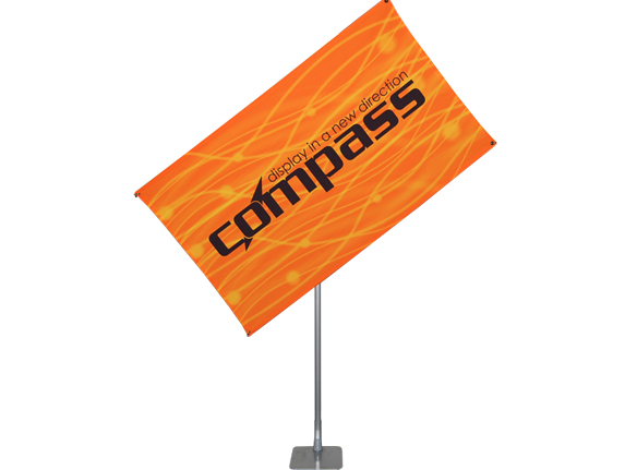 Compass 40" x 75" Banner Stand
