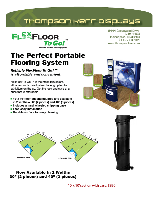 Flex Floor to Go! Portable Flooring System
