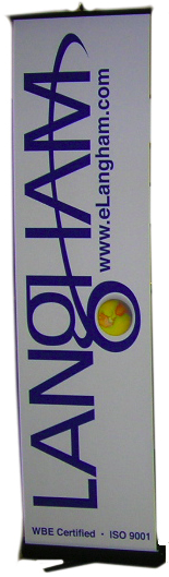 Pronto 24" Banner Stand