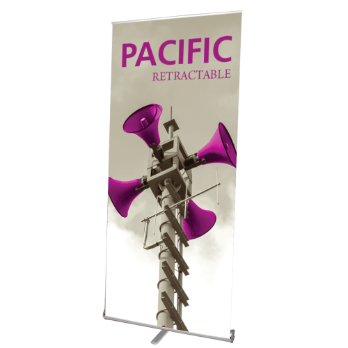 PACIFIC 1000 RETRACTABLE BANNER STAND