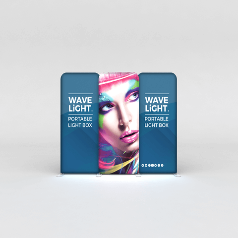 WaveLight 10ft Flat LED Backlit Display Kit 7