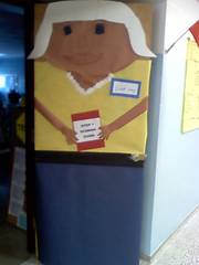 Teacher Jenny Gibson - Test Lady Door Decor