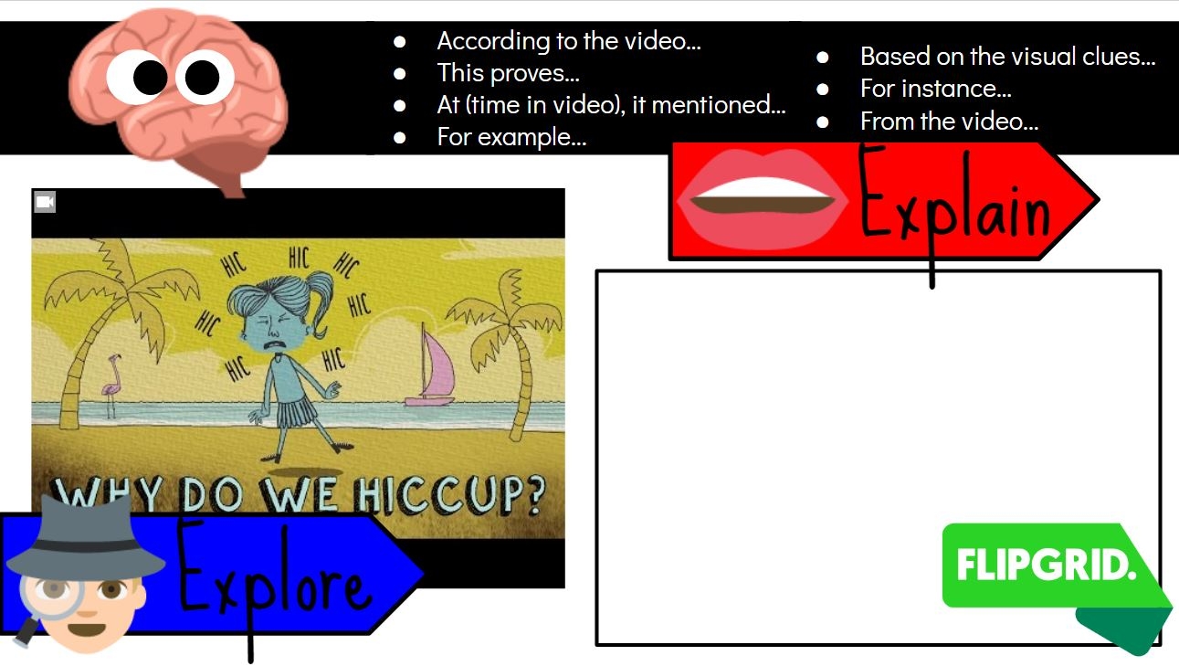 Step 2 Instruction - Show a short video and how to gather information