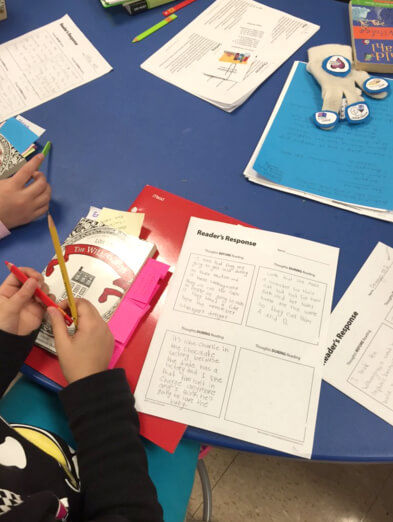 Jodie Pulciani, Madison Elementary (Lombard, IL) Book Clubs - Using Reader's Response Handout 