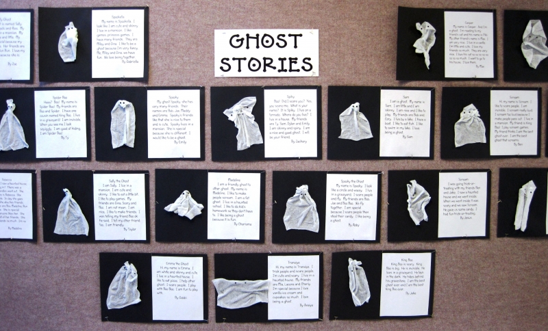 Ghost Stories Bulletin Board - Photo Example