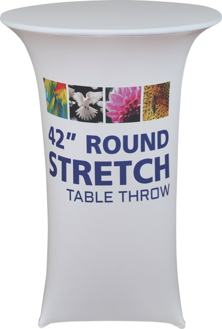 42" Stretch Round Table Throw