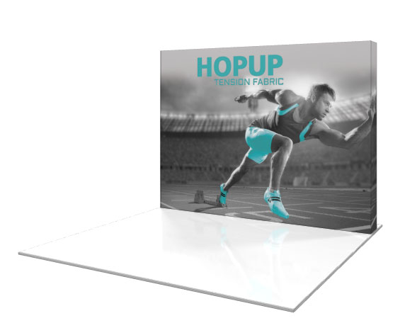 HopUp 4x3 Tension Fabric Display