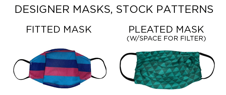 Designer Face Masks - 120 pack 