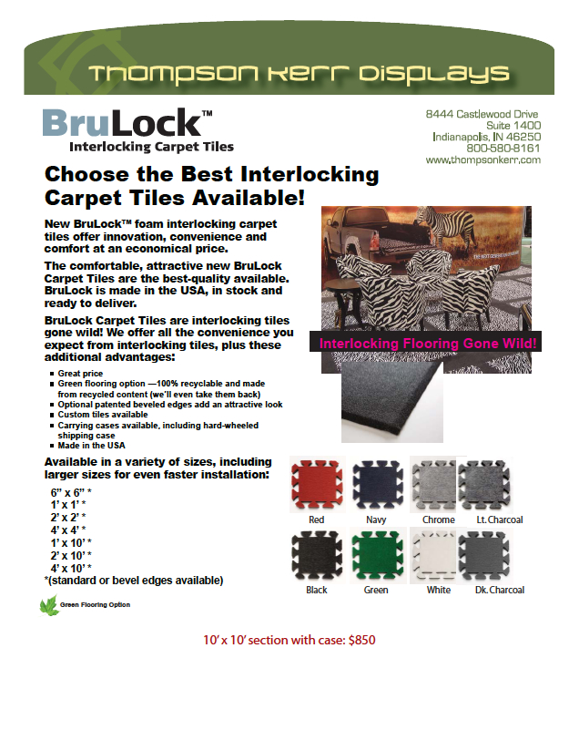 BruLock Carpet Tiles