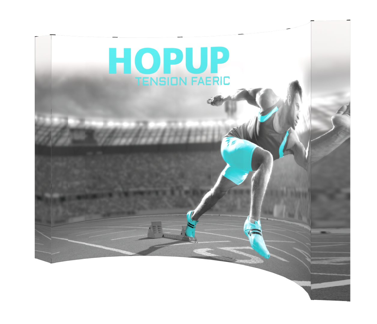 HopUp 5x3 Tension Fabric Display