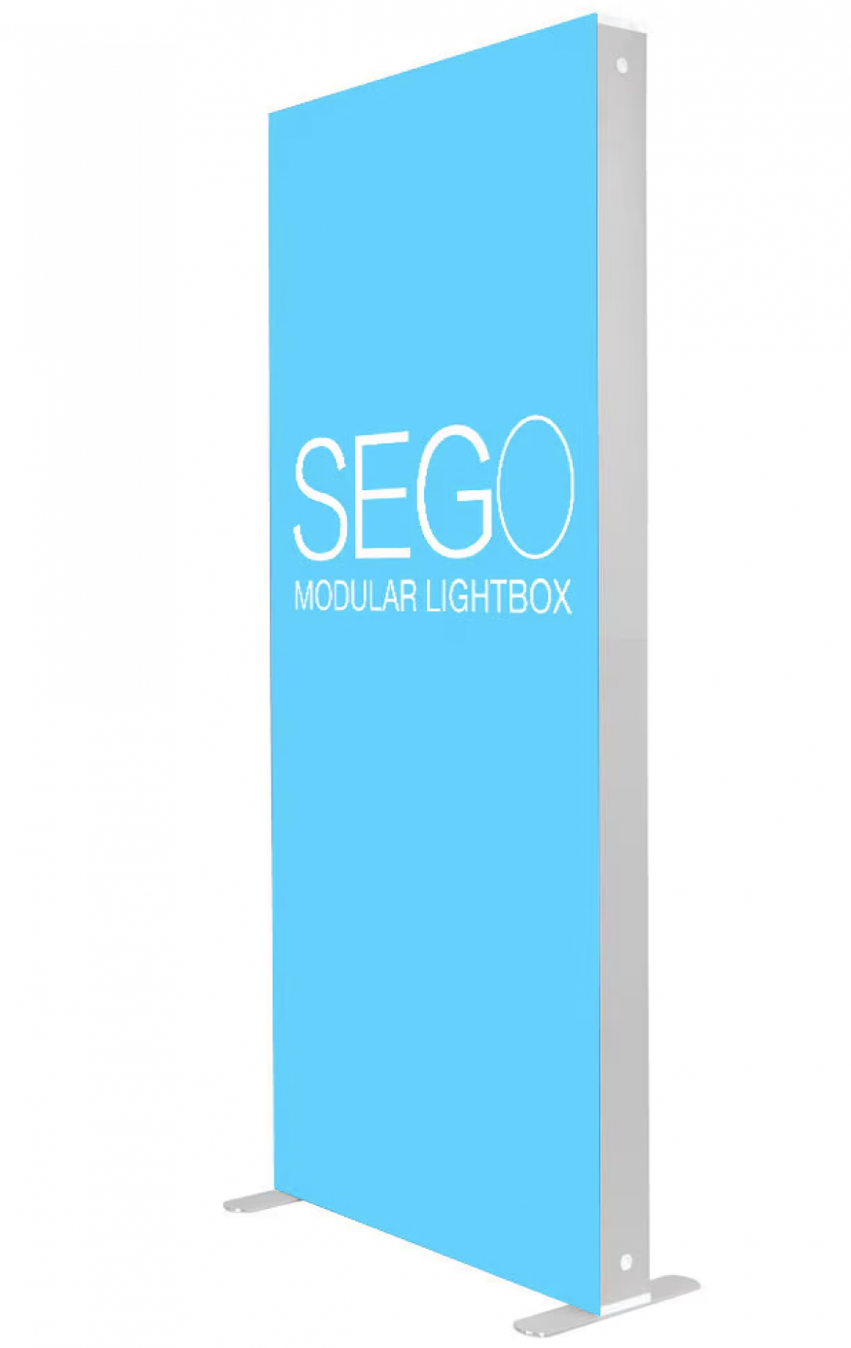 3.3 x 7.4ft. SEGO Modular Lightbox Display Double-Sided (Graphic Package)