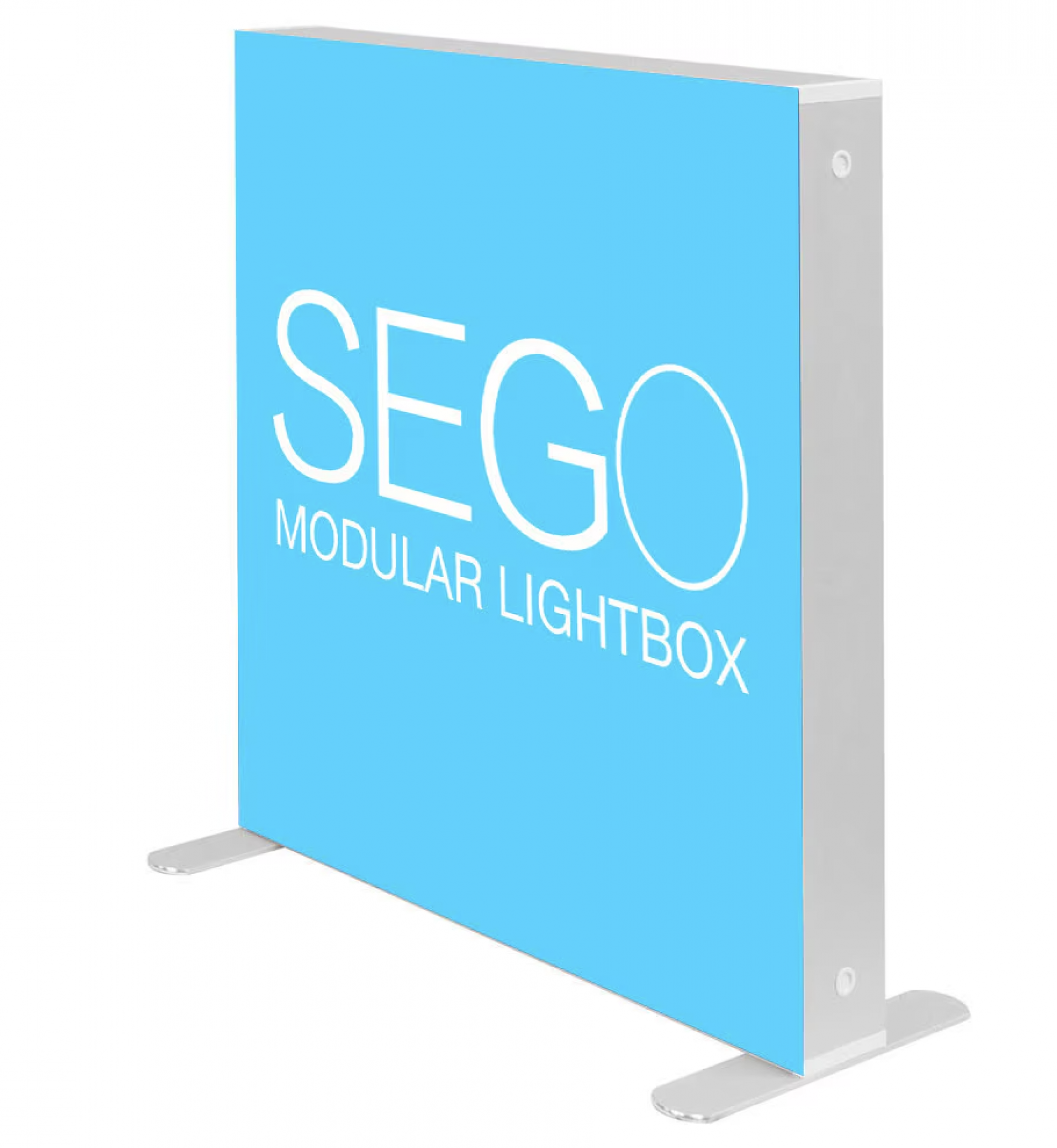 3.3 x 3.3ft. SEGO Modular Lightbox Display Double-Sided