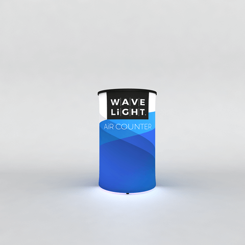 WaveLight Air Inflatable Backlit Counter - Circular