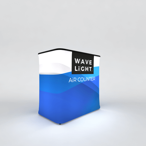 WaveLight Air Backlit Inflatable Counter - Rectangular