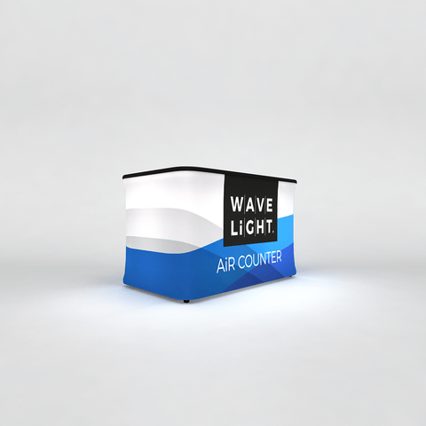 WaveLight Air Backlit Inflatable Counter - Rectangular Mini